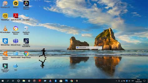 Como Cambiar La Pantalla De Windows 10 Youtube