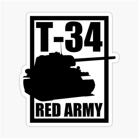 Ww2 T 34 Tank Sticker For Sale By Firemission45 Redbubble