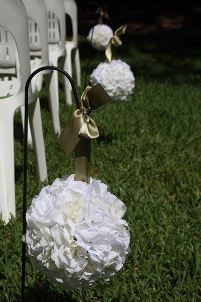 Kissing balls! | Afternoon tea wedding, Wedding chair decorations