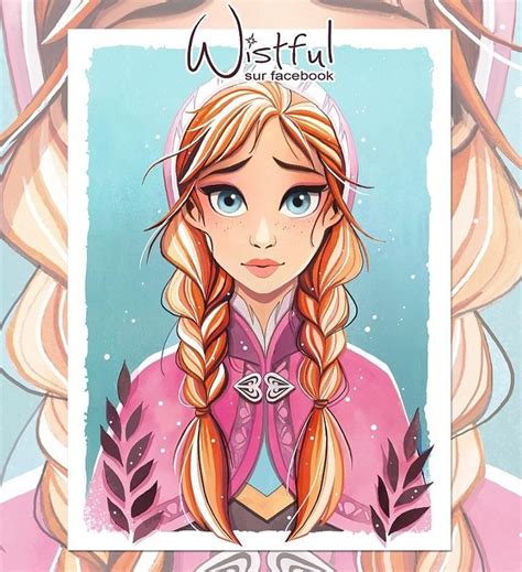 Anna By Wistful Art Disney Fan Art Disney Frozen Art World Disney