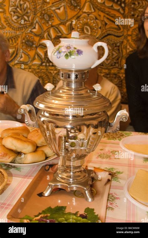 Samovars Are Part Of Russian Tea Culture Stock Photo Alamy