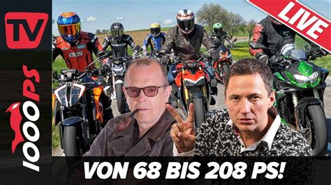 Video Wahnsinns Naked Bike Jahr 2021 Wir Hatten Sie Alle Von 68 Bis 208 PS