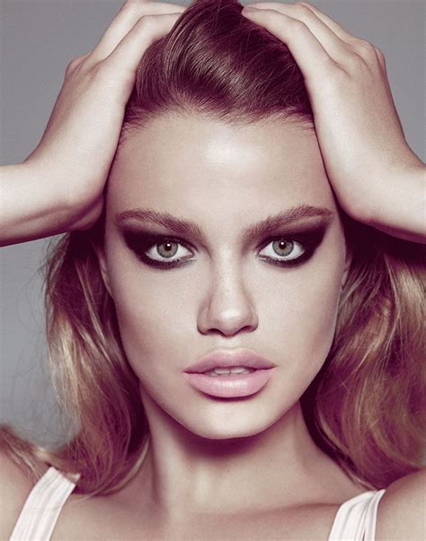 smoked out eyes and defined brows hailey clauson by yu tsai for flaunt magazine hailey