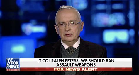 Ralph Peters Fox News Contributor Quits Over Trump Administration