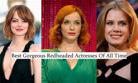 12 Best Gorgeous Redheaded Actresses Of All Time Siachen Studios