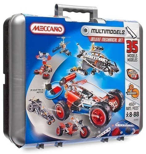 Meccano 0590 Multi Models 35 Deluxe Mechanical Set Online Toys