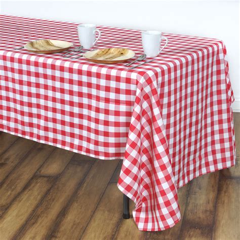 Checkered Tablecloth Tablecloth Sizes Rectangle Tablecloth Linen