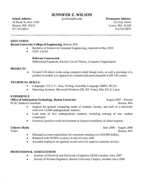 A fresh cs graduate's cv must highlight at least his 1. 12+ Computer Science Resume Templates - PDF, DOC | Free & Premium Templates