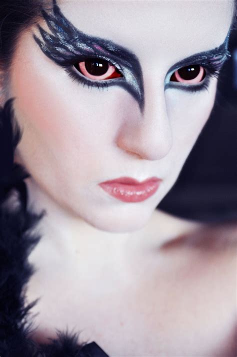 moi black swan by ~leyla lovely black swan makeup mens halloween makeup black swan