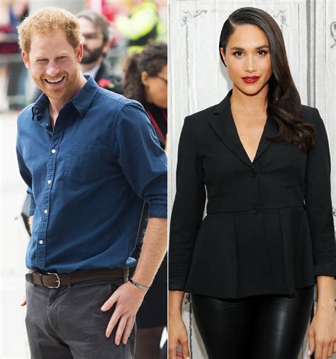 Britain's prince harry and the american actor meghan markle have described their joy at the prospect of getting married, hours after their engagement was announced on monday. Prince Harry and Meghan Markle Photographed Together for ...