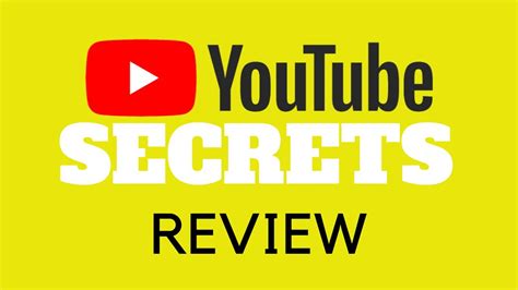 Youtube Secrets System Review Youtube