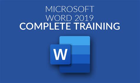 Microsoft Word 2019: Complete Training - CheapTraining