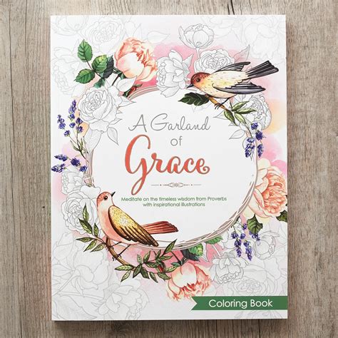 A Garland Of Grace Adult Coloring Books Series Koorong