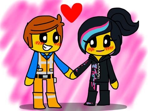 Lego Movie Emmet And Wyldstyle By Tinytoxicwaste On Deviantart