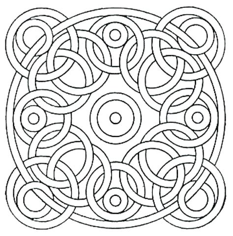 Pattern Coloring Pages For Kids At Free Printable