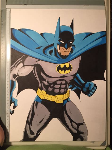 Batman Illustration Commission Batman Drawing Batman Painting