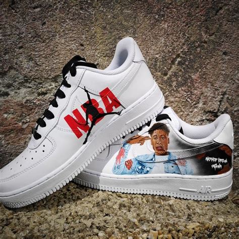Nba Youngboy Custom Air Forces Custome Mnh