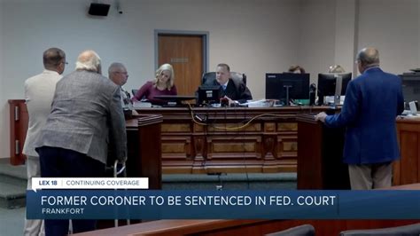 Former Coroner To Be Sentenced In Federal Court Video
