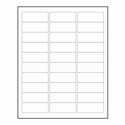 Label template for avery 5160 peam me. Avery Return Address Labels 5160 Unique 3000 Blank 1" X 2 ...