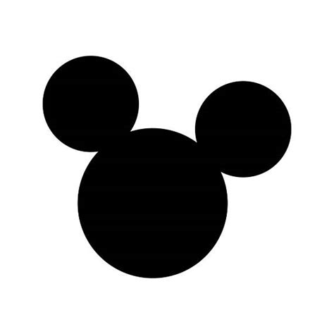 Download Mickey Mouse Silhouette Vector at GetDrawings | Free download