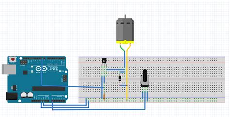 Control De Velocidad De Un Motor Dc Con Potenciometro Y Transistor