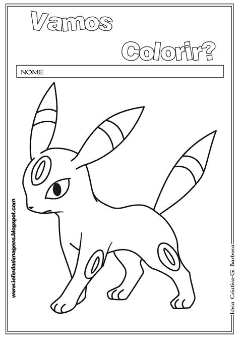Desenhos Pokémon Para Colorir