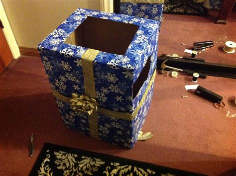 Homemade Christmas T Box Costume Is Completed By Magic Kristina Kw