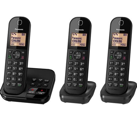 Buy Panasonic Kx Tgc423eb Cordless Phone With Answering