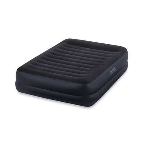 This gives it the sense of durability as well as quality. Intex Queen 16.5" Raised Pillow Rest Airbed Mattress with ...