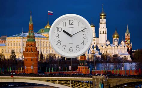 Точное онлайн время в Москве - стрелочные часы