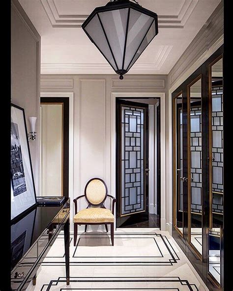 Art Deco Apartment In Moscow Entrance Perfection At Its Finest