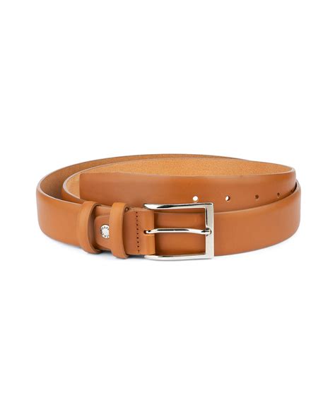 Buy Light Tan Mens Belt Soft Italian Leather