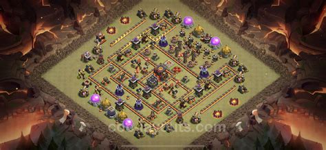 Best Anti Stars War Base Th With Link Town Hall Level Cwl Base
