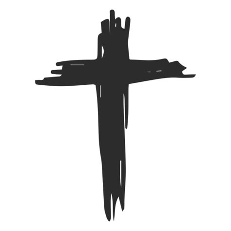 Christian Cross Doodle Icon Transparent Png And Svg Vector File