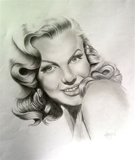 Marilyn Monroe Pencil Drawing By Abigailrawlings On Deviantart