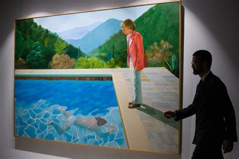 David Hockney Painting Sells For 903m Smashes Living Artist Record