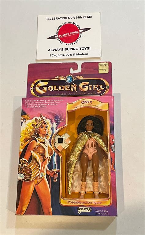 Golden Girl Misb Onyx Figure Vintage 1984 Galoob New Planet Force Buying Selling Vintage Toys