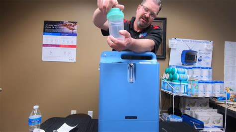 Humidifier Set Up For An Oxygen Concentrator Youtube