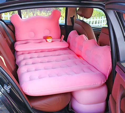 This Inflatable Backseat Lounger And Bed For The Car Is Perfect For