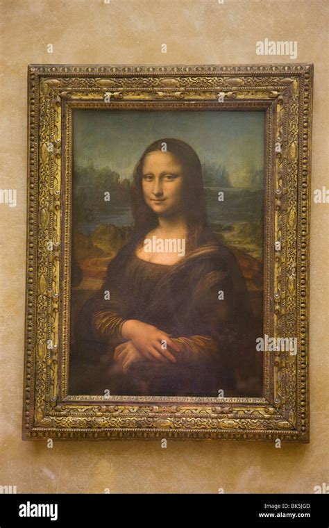 Original Mona Lisa In Museum