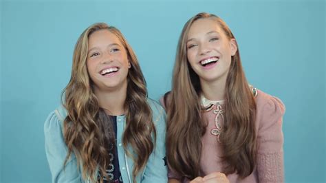 Watch Watch Maddie And Mackenzie Ziegler Share The Sweetest Sister