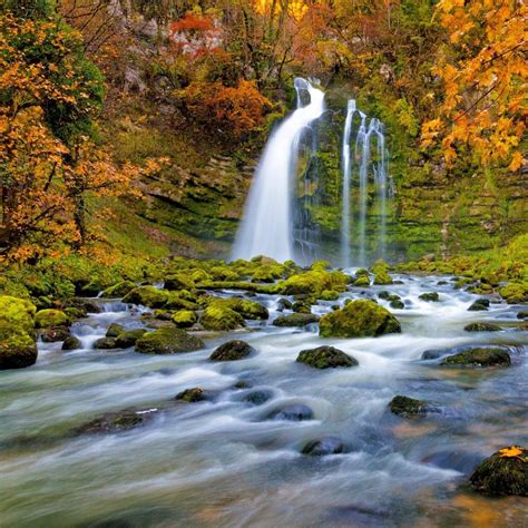 Les Cascades Du Flumen Vers Saint Claude Jura France Photo Vincent