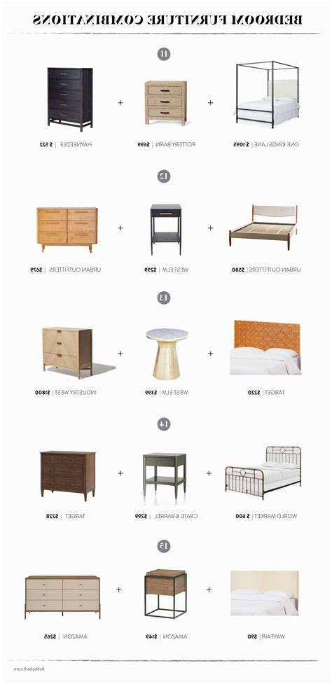 Bedroom Furniture Sets Names