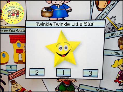 Twinkle Twinkle Little Star Activity To Practice Counting