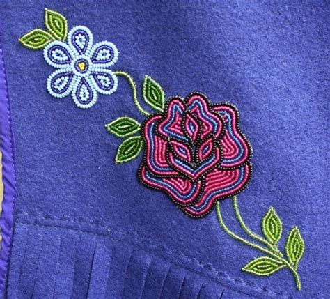 Native American Floral Designs And Patterns Patterns Native Beadwork