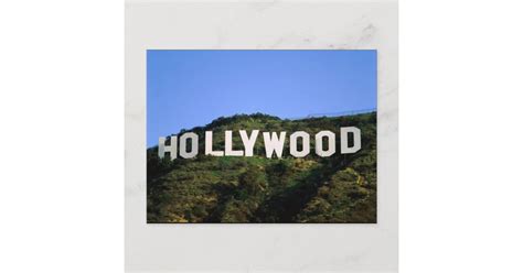 Hollywood 1600x1200 Postcard Zazzle