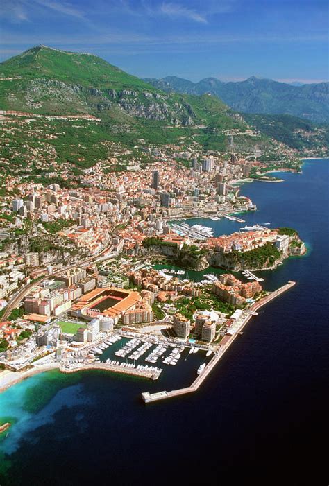 Der herr der sieben meere. Aerial View Of A City, Monte Carlo, Monaco, France ...
