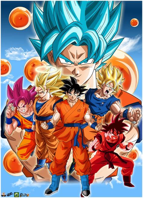 Dragon Ball Z Fases De Goku Dragonball Hd Wallpaper