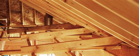 You cannot suspend ceiling joists from rafters above under most conditions and in most instances. Physics and Other Framing Lessons - DIYdiva