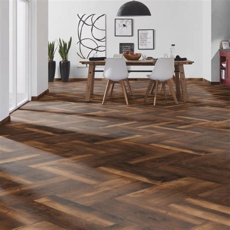 Krono Original X Way 10mm Laguna Oak Herringbone Laminate Flooring